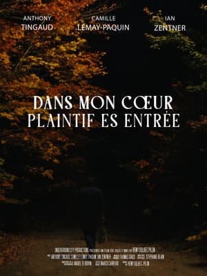 Dans mon cœur plaintif es entrée