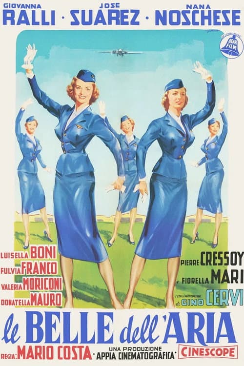 Le belle dell'aria poster