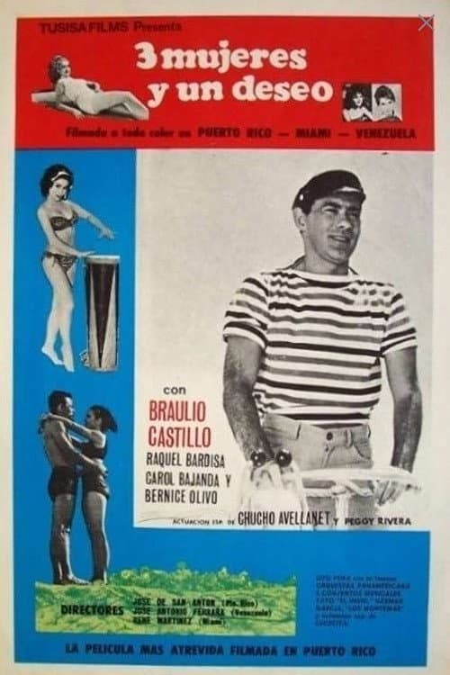 Tres puertorriqueñas y un deseo poster