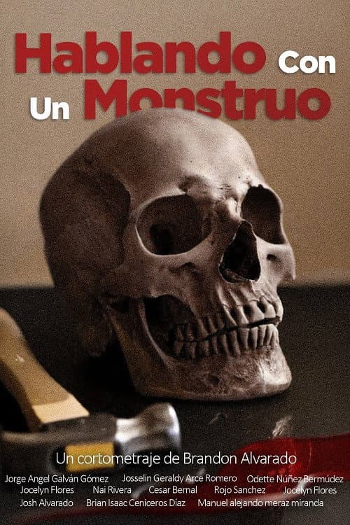 Hablando con un monstruo poster
