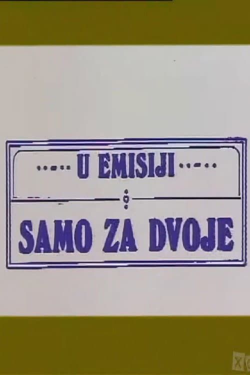 Only for Two poster