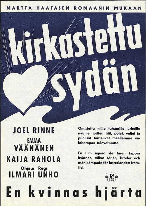 Kirkastettu sydän poster