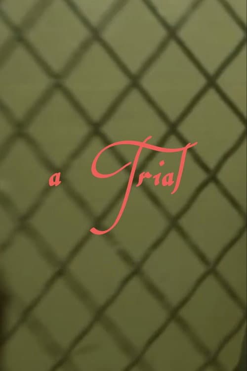 “A Trial” poster