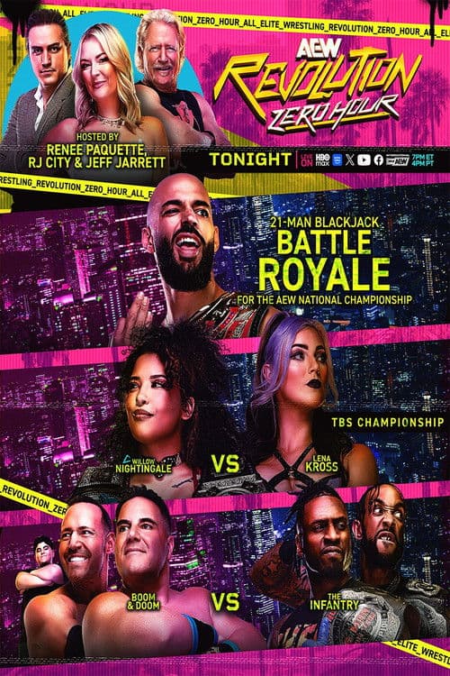 AEW Revolution 2026: Zero Hour poster