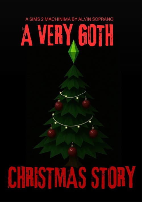 A Very Goth Christmas Story poster