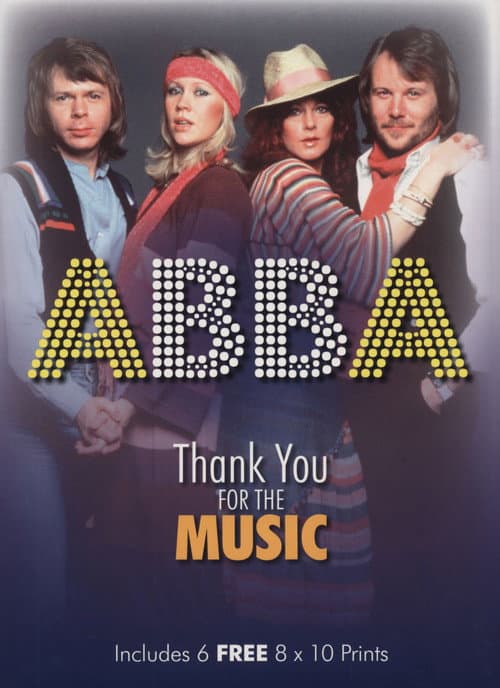 Thank You for the Music poster