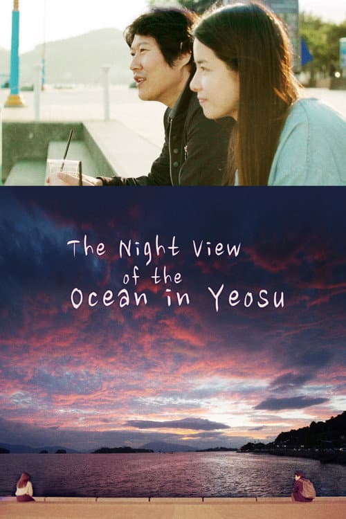 The Night View of the Ocean in Yeosu poster
