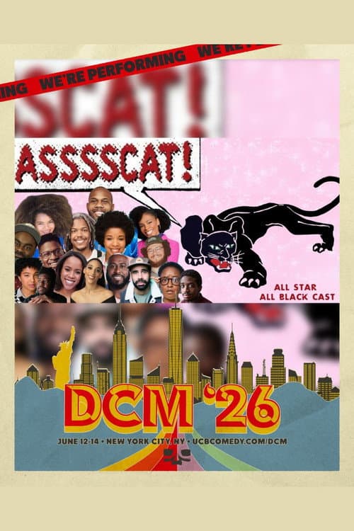 Black ASSSSCAT!: DCM '26 poster