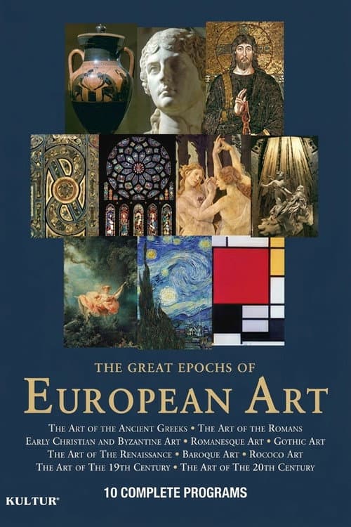 The Great Epochs of European Art poster