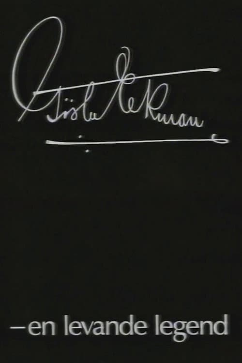 Gösta Ekman - En levande legend poster