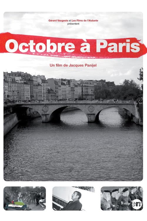 Octobre à Paris poster