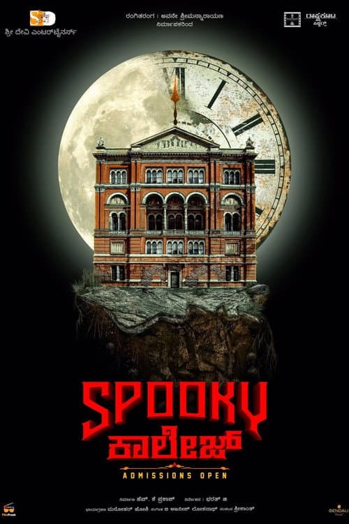 Spooky College poster