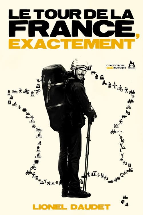 Le Tour de la France, exactement poster