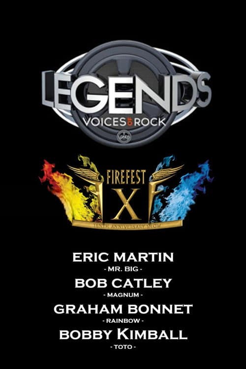 Legends of Rock: Live at Firefest X poster