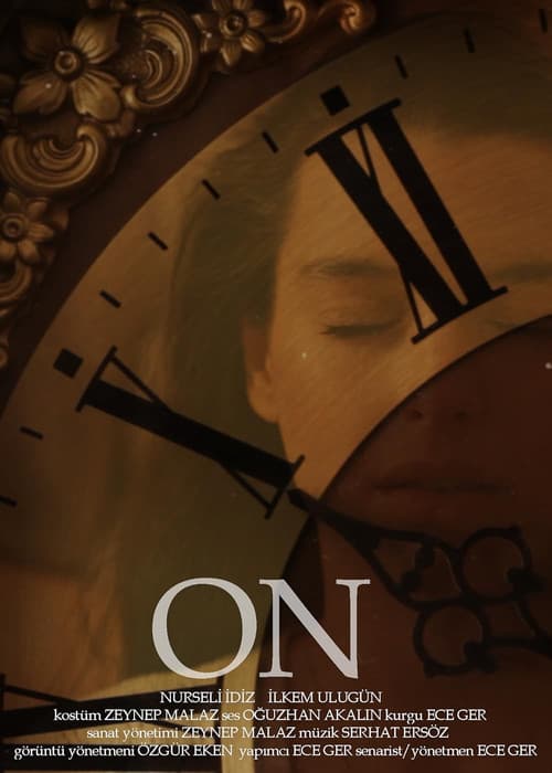 On poster