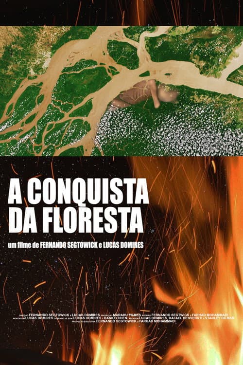 A conquista da floresta poster