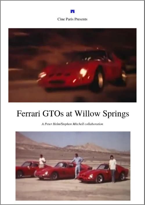 Ferrari GTOs at Willow Springs poster