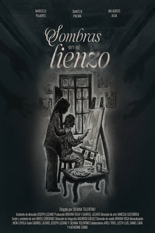 Sombras en el lienzo poster