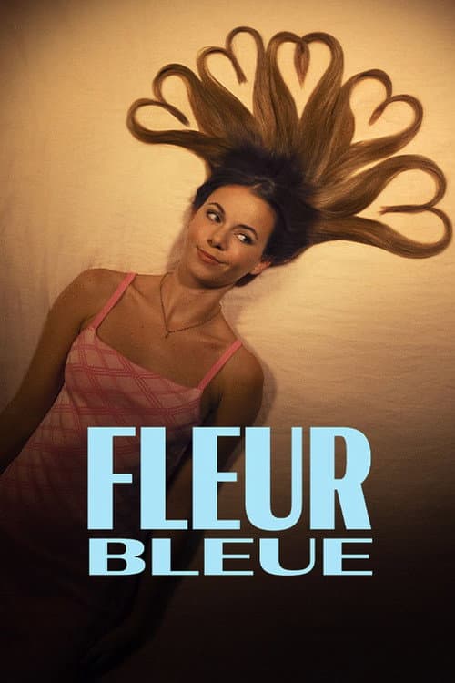 Fleur bleue poster