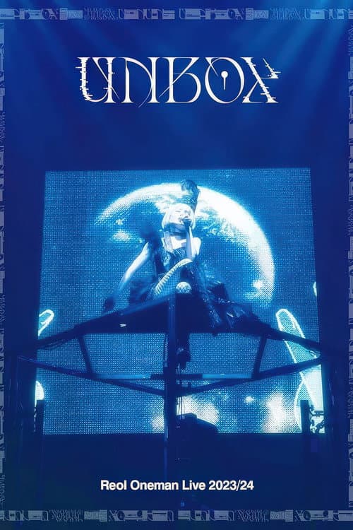 Reol Oneman Live 2023/24 「UNBOX」 black poster