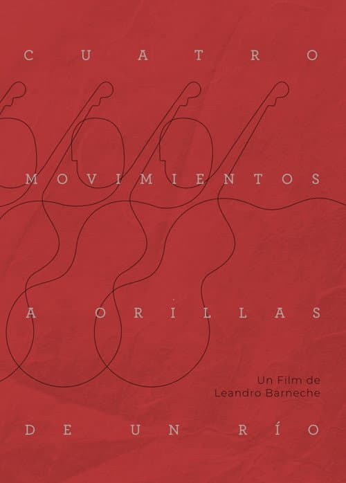 Cuatro movimientos a orillas de un río poster