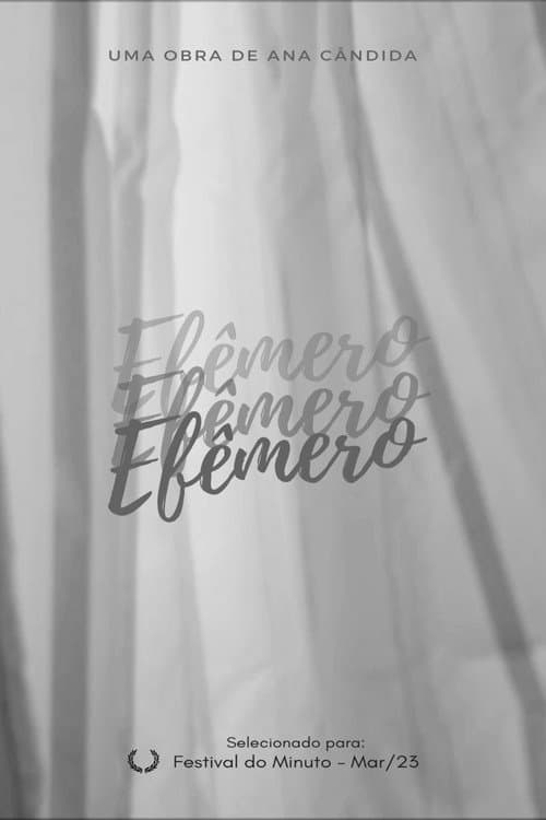 Efêmero poster