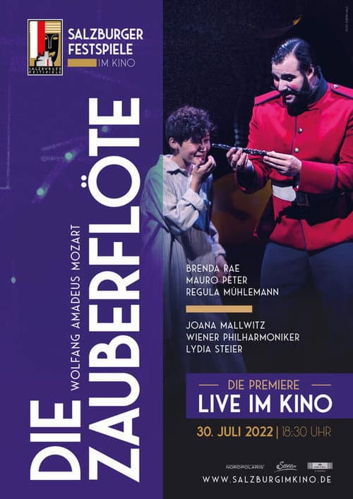 Salzburg Festival - The Magic Flute poster