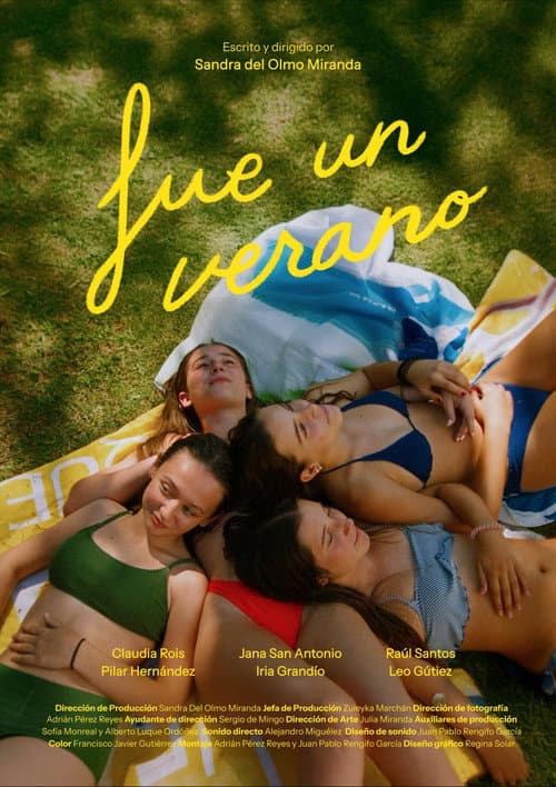 Fue un verano poster