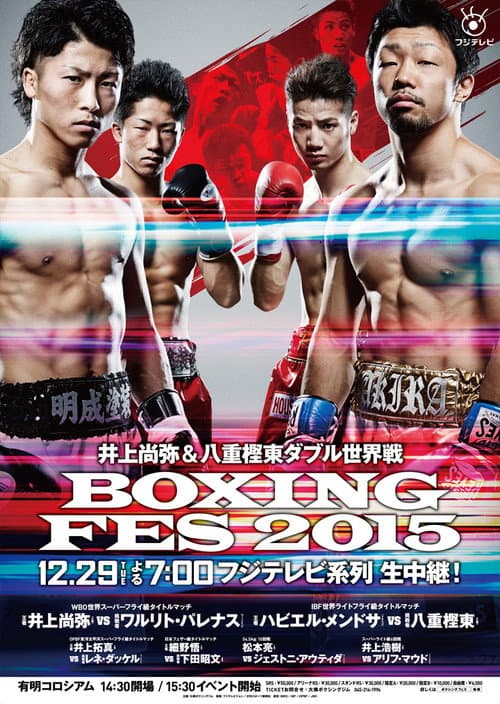 BOXING FES 2015 poster