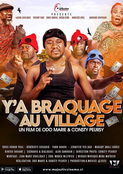 Y'a Braquage Au Village poster
