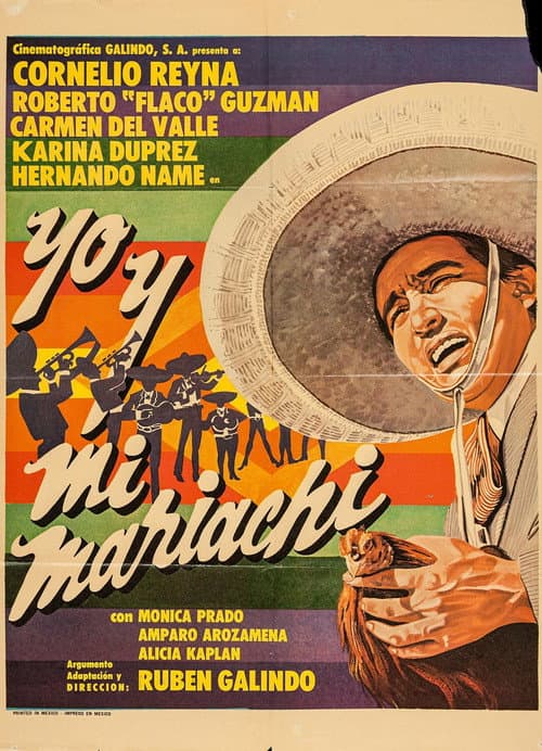 Yo y mi mariachi poster