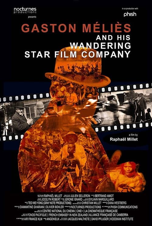 Gaston Méliès and his Wandering Star Film Company poster