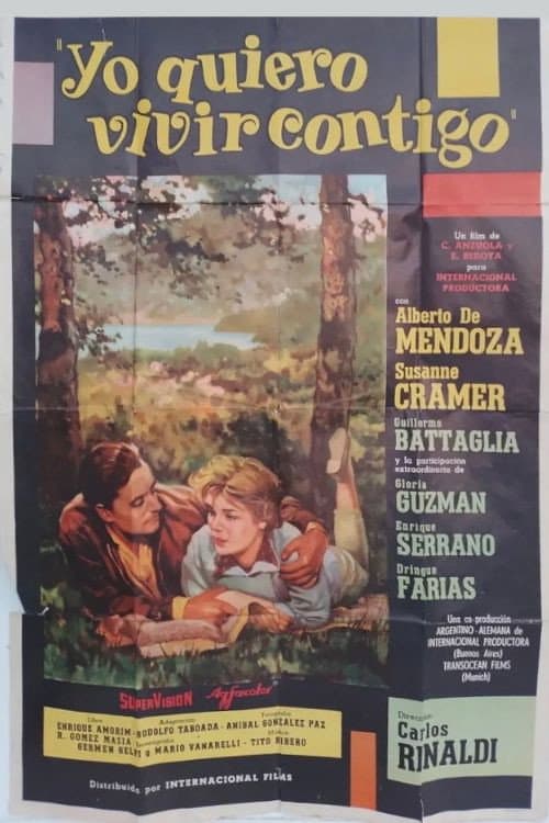 Yo quiero vivir contigo poster