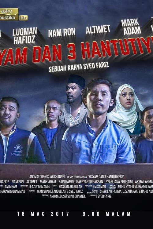 Hisyam dan 3 Hantutiyers poster