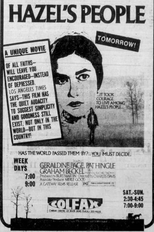 Hazel's People poster