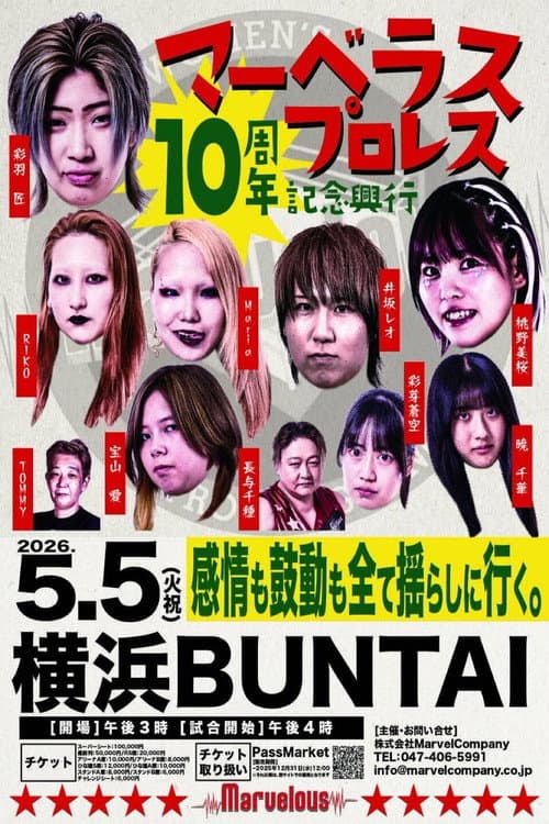 Marvelous 10th Anniversary poster