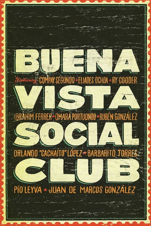 Buena Vista Social Club poster