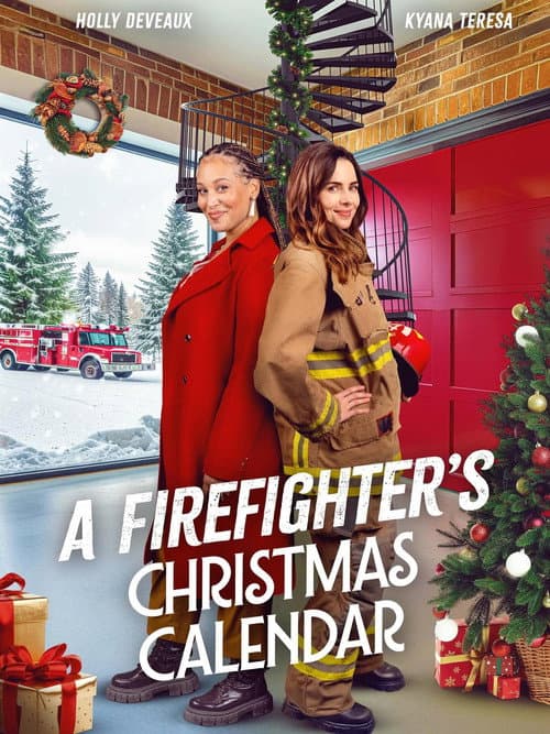 A Firefighter's Christmas Calendar poster
