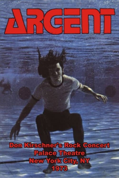 Argent - Don Kirschner's Rock Concert 1973 poster