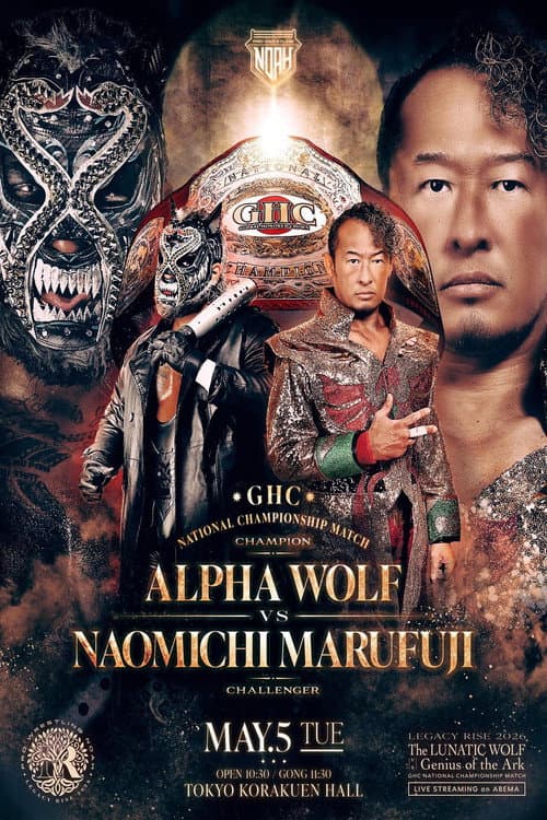 NOAH Legacy Rise 2026 poster