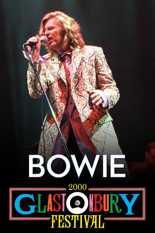 Bowie: Glastonbury 2000 poster