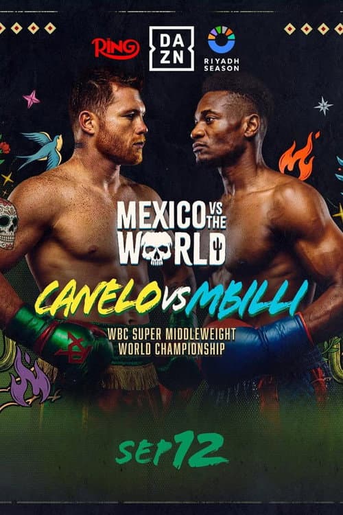 Canelo Alvarez vs. Christian Mbilli poster