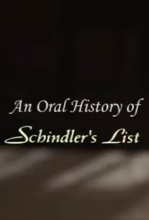 An Oral History of: Schindler's List poster