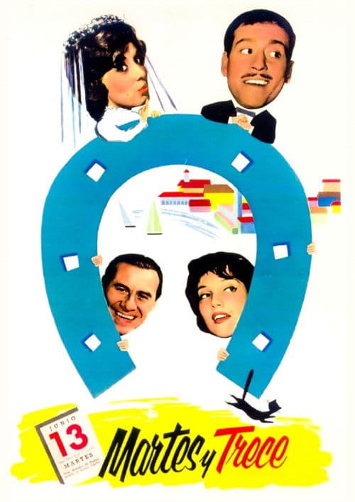 Martes y trece poster
