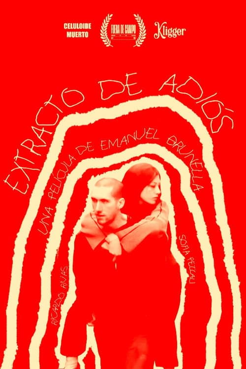 Extracto de adiós poster