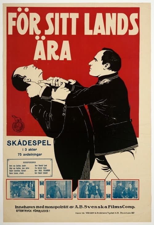 For Sit Lands Ære poster