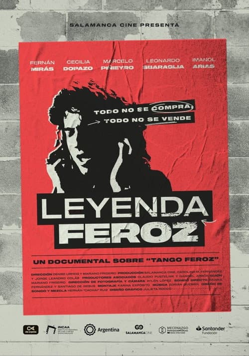 Leyenda feroz poster