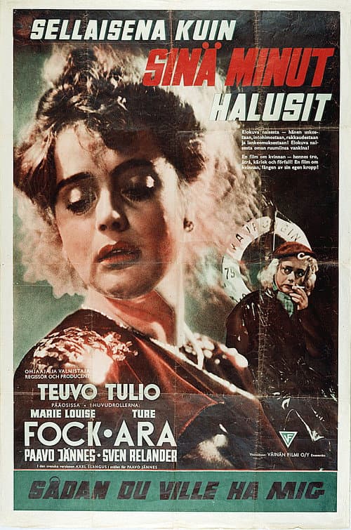 Sellaisena kuin sinä minut halusit poster