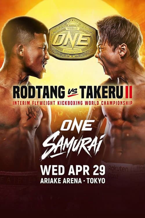 ONE Samurai 1: Rodtang vs. Takeru 2 poster