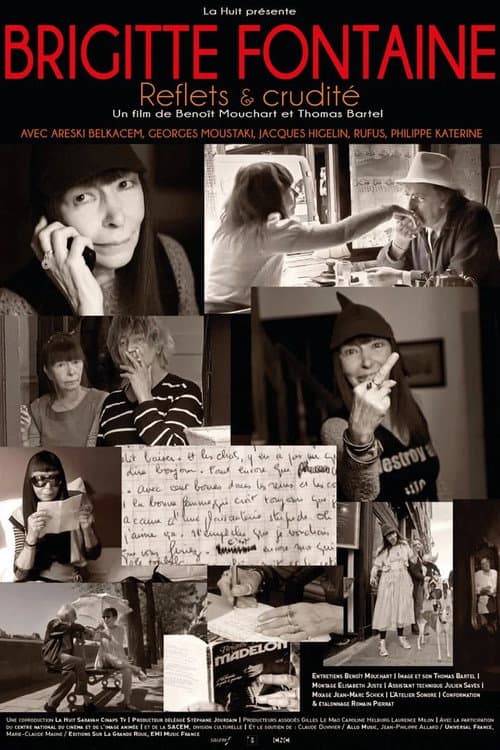 Brigitte Fontaine : Reflets et crudité poster